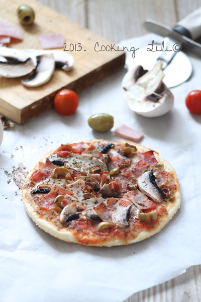 Pizza Jambon et Champignon