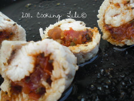 ballotine de poulet provençale
