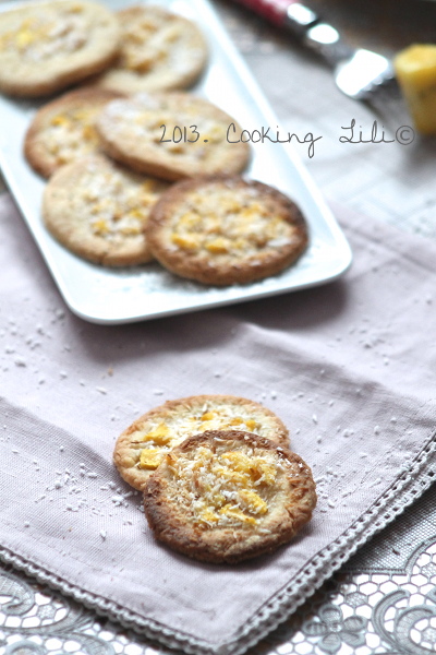 Biscuit Mangue et noix de Coco