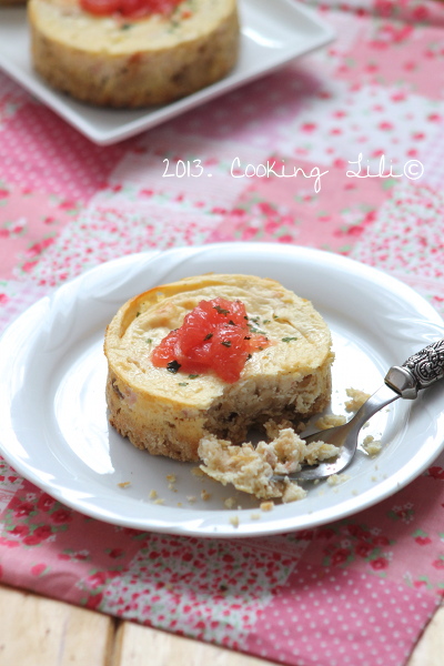 Cheesecake Saumon fumé et Pamplemousse