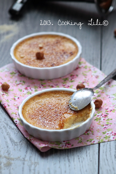 Crème Brûlée Pamplemousse & Noisettes