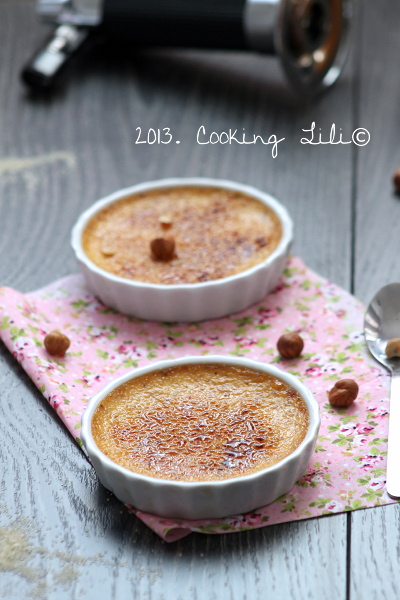 Crème Brûlée Pamplemousse et Noisettes