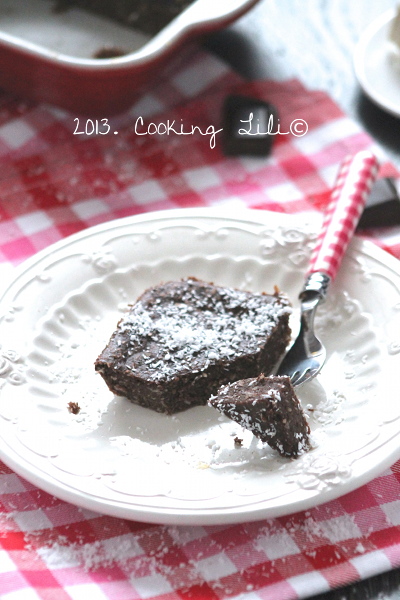 Fondant soyeux au Chocolat et Noix de Coco