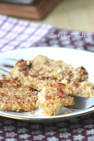 Rösti de Céleri et Jambon