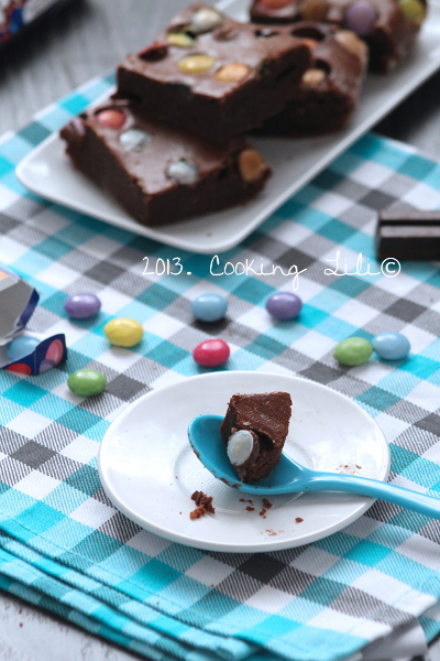 Brownie au Chocolat et Smarties®