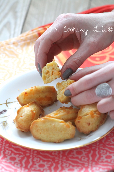 Madeleines au Cheddar