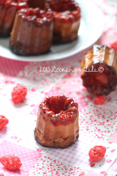 Cannelés aux Pralines Roses