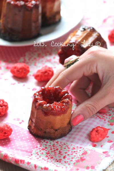 Cannelés aux Pralines Roses