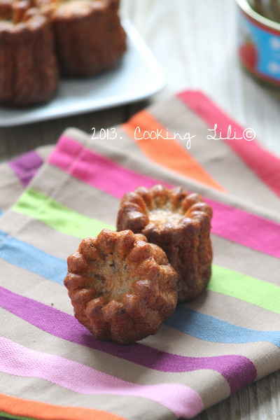 Cannelés au Thon et Tomate