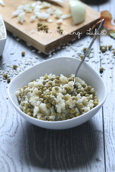 Risotto aux Petits pois