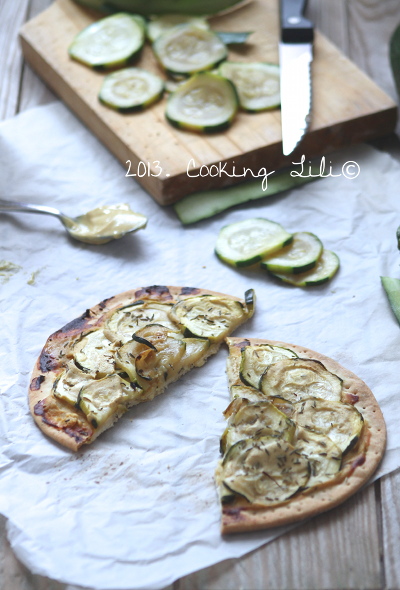 Tarte Courgette Moutarde