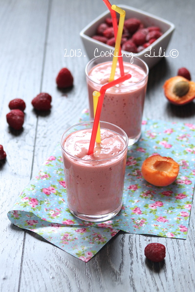 Smoothie Abricots et Framboises