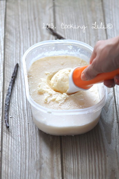 Glace à la Vanille sans sorbetière