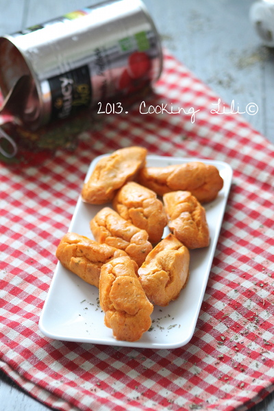 Madeleines Tomates et Basilic