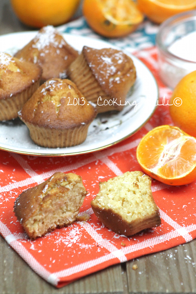 Muffins Clémentine et Noix de coco