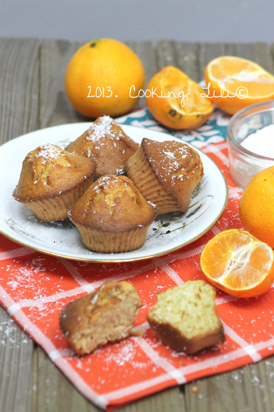 Muffins Clementine et Noix de coco