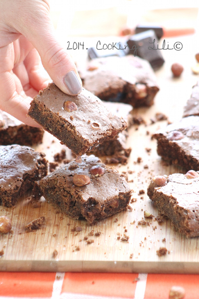 Brownie au Chocolat et aux Noisettes