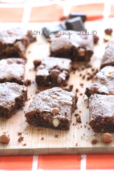 Brownie au Chocolat et aux noisettes