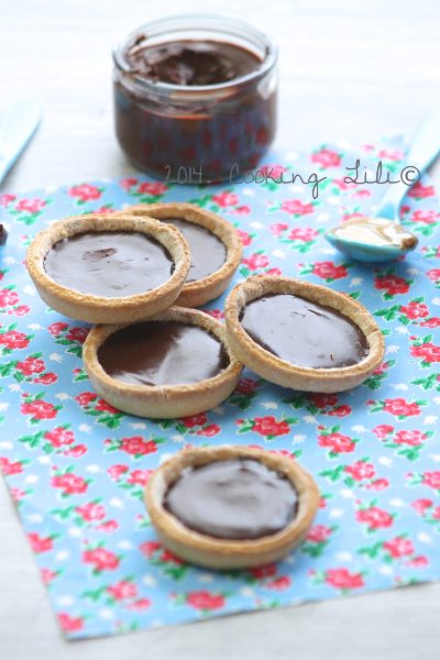 Tartelettes chocolat confiture de lait