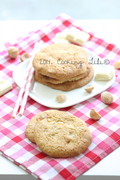 Cookies chocolat blanc noix de macadamia