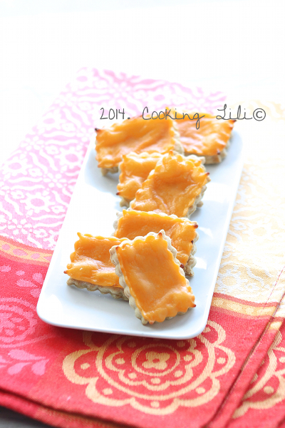 Sablés au Cheddar 