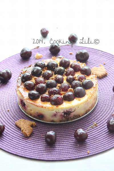 Cheesecake Cerises speculoos