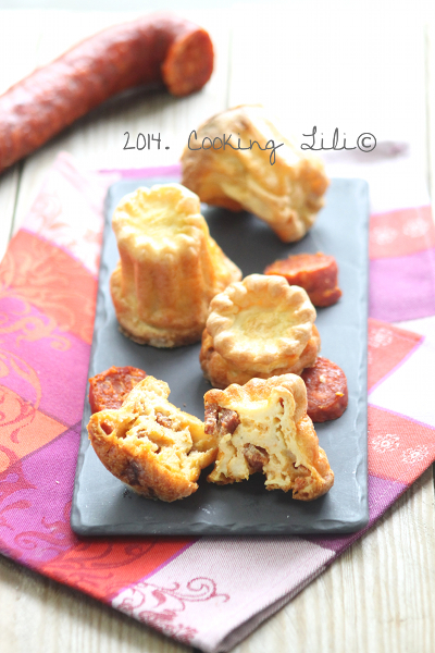 Cannelés au chorizo