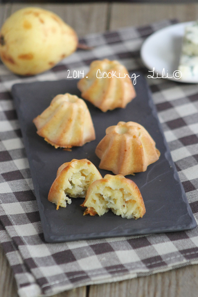 bouchées poire roquefort