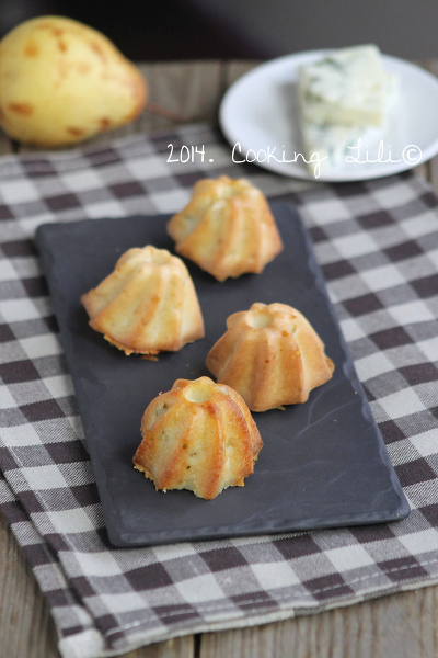 bouchées poire roquefort