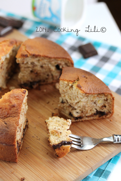 gâteau au yaourt banane choco