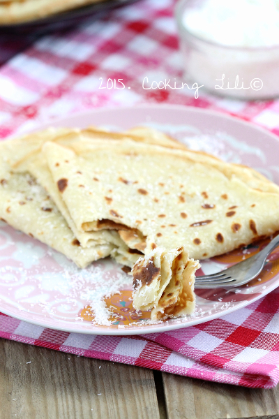 Crêpes noix de coco