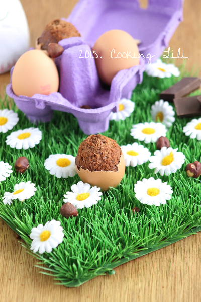 egg cake chocolat noisettes
