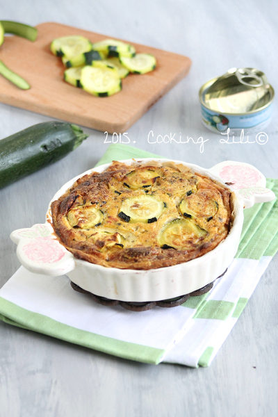 tarte thon courgette