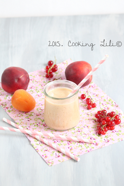 smoothie nectarines groseilles abricots