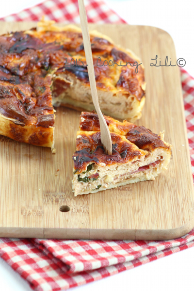 quiche oignons jambon