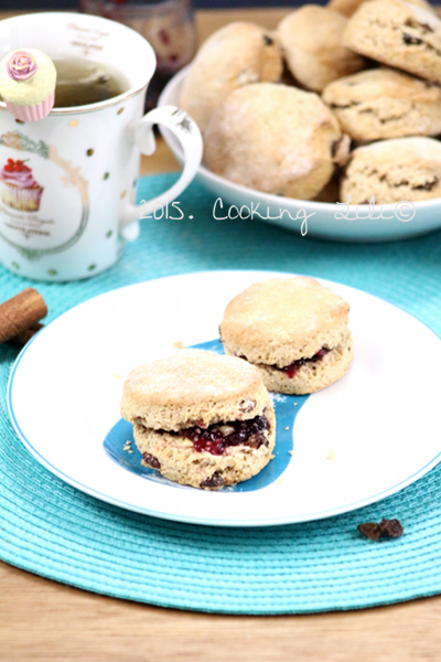 scones raisins secs cannelle