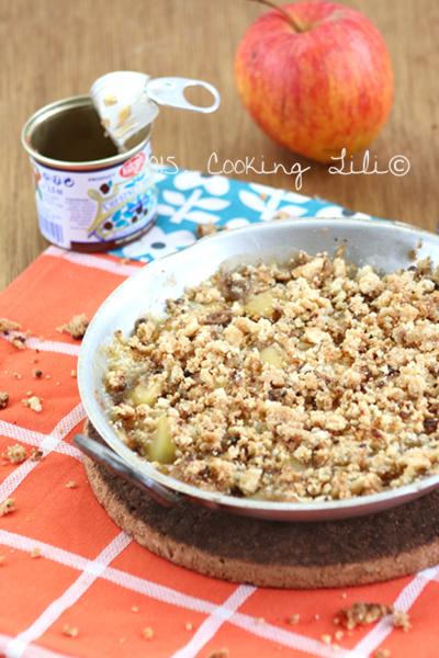 crumble pommes marrons 3