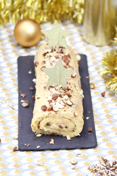 buche pralinée & amandes