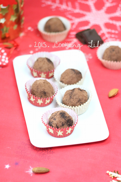 truffes choco amandes