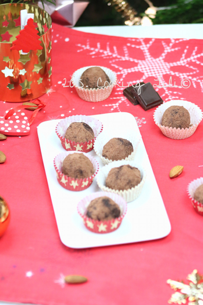 truffes chocolat amandes