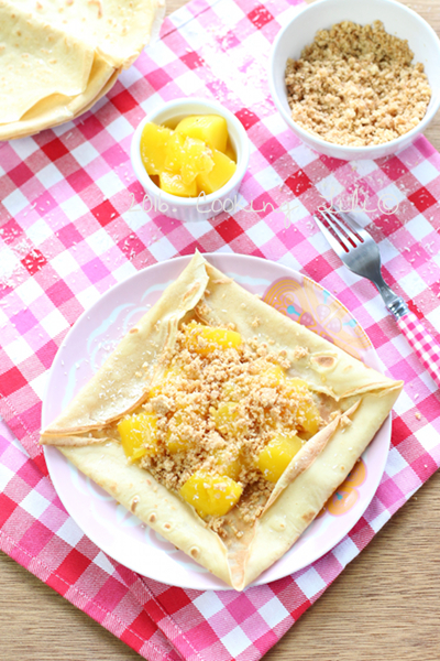 crêpes noix de coco mangue