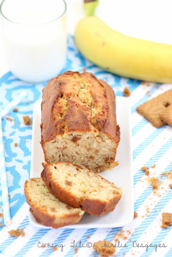 banan bread aux speculoos