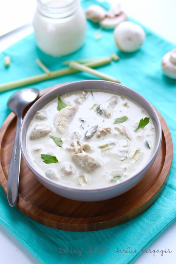 soupe poulet coco