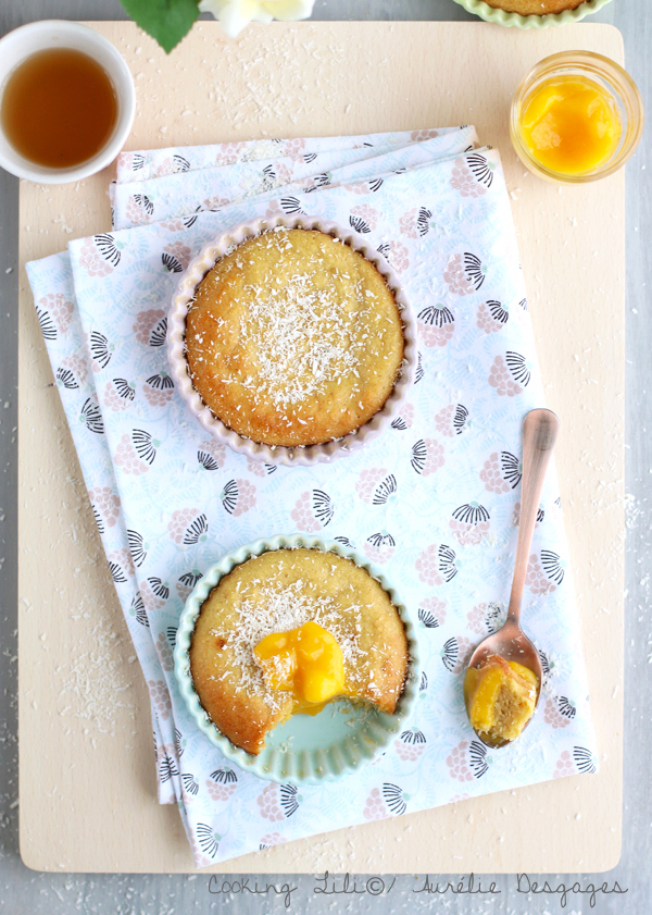 fondant mangue et noix de coco2