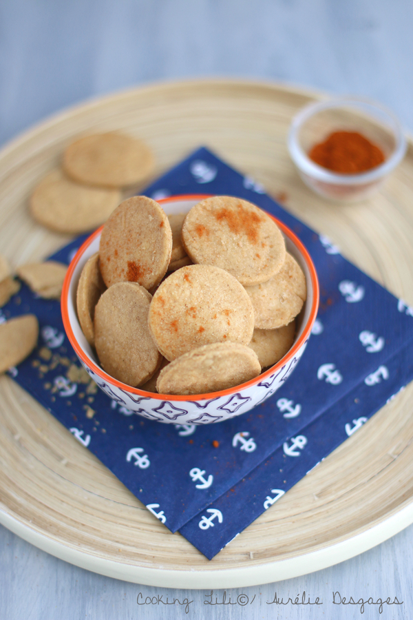 sablés au paprika