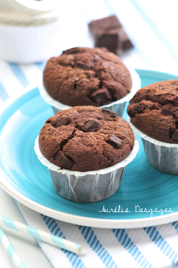 Muffins tout chocolat 4