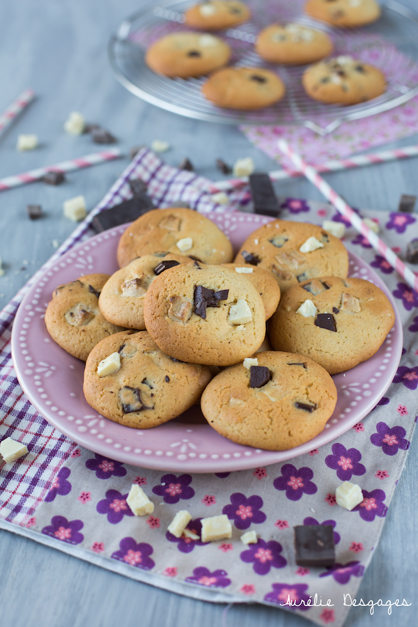 cookies au double chocolat