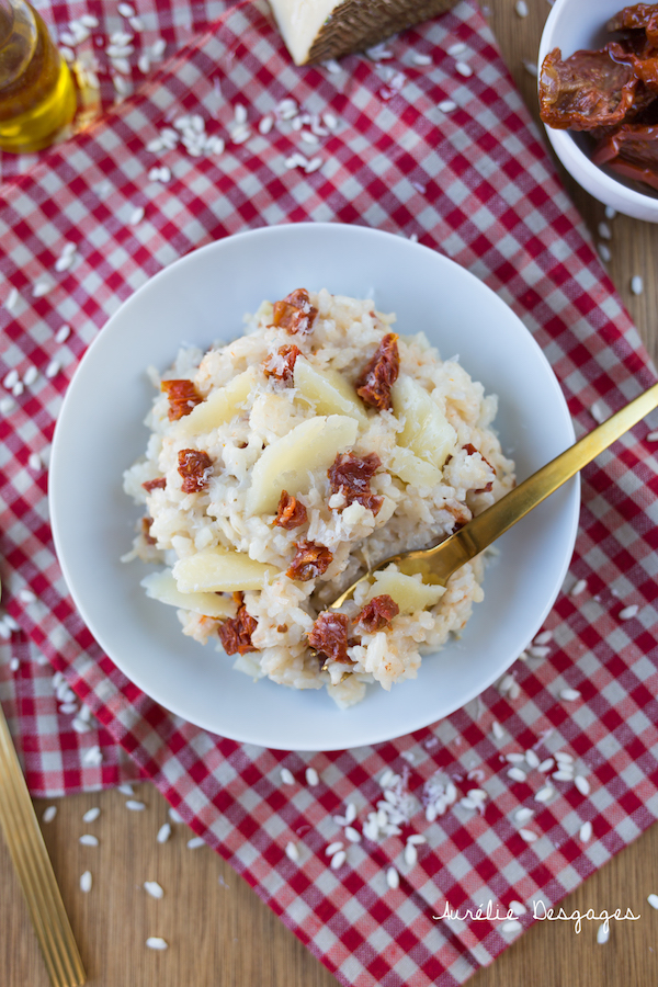 risotto tomates séchées et brebis2