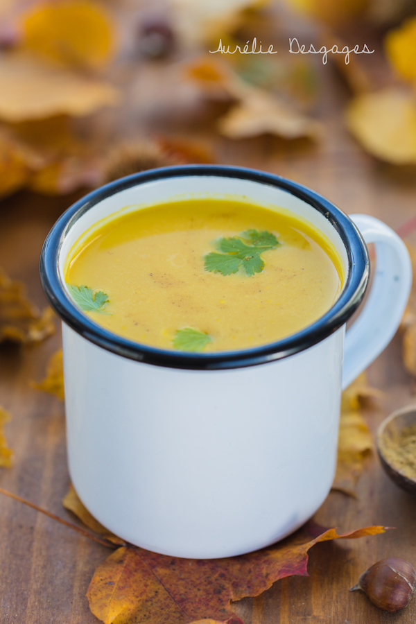 velouté de butternut au cumiin