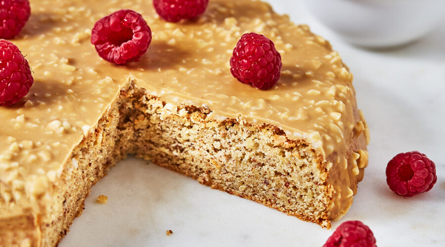 Gateauchocolatblancdulceyframboise